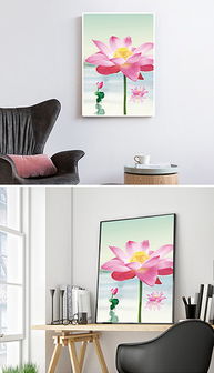 PSD格式墙上挂画与灯具的设计模板 打造个性化家居装饰