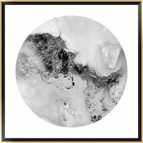 光影的诗篇 黑白艺术画灯具的独特魅力